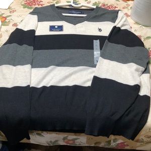 A large U.S. polo sweater